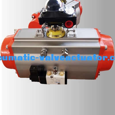 Rack And Pinion Quarter Turn Pneumatic Rotary Actuators cho van điều khiển