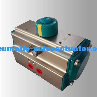 Ống nhôm và Pinion Pneumatic Actuator Double Action Single Action Rotary Actuator